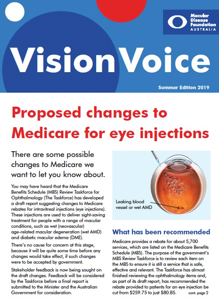 Cover of Vision Voice Summer 2019